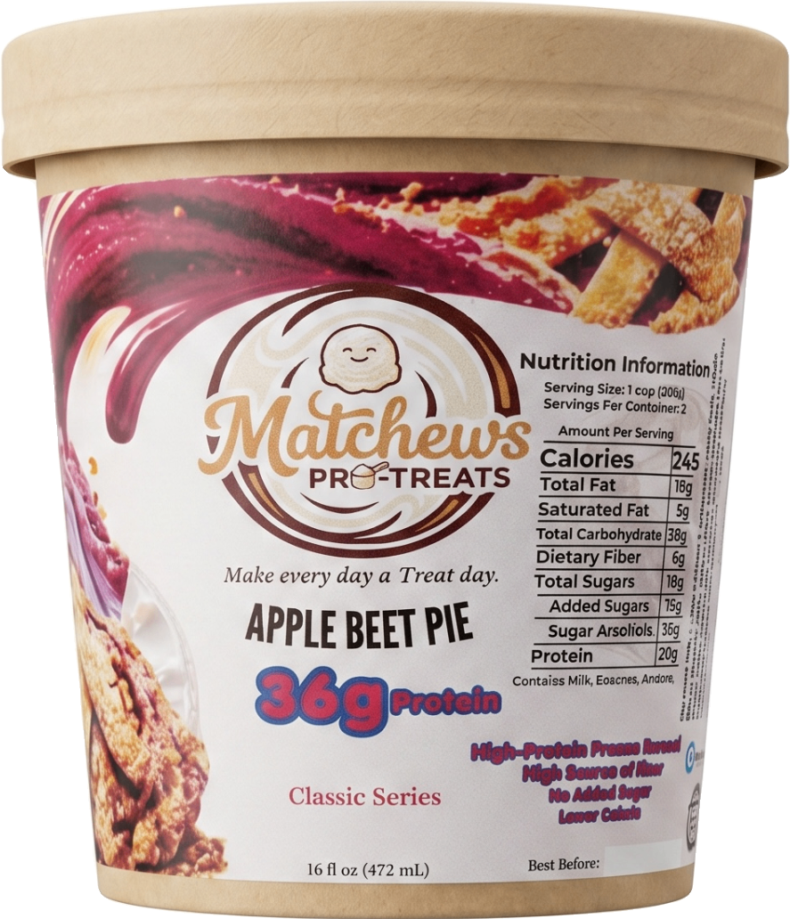 Apple Beet Pie pint
